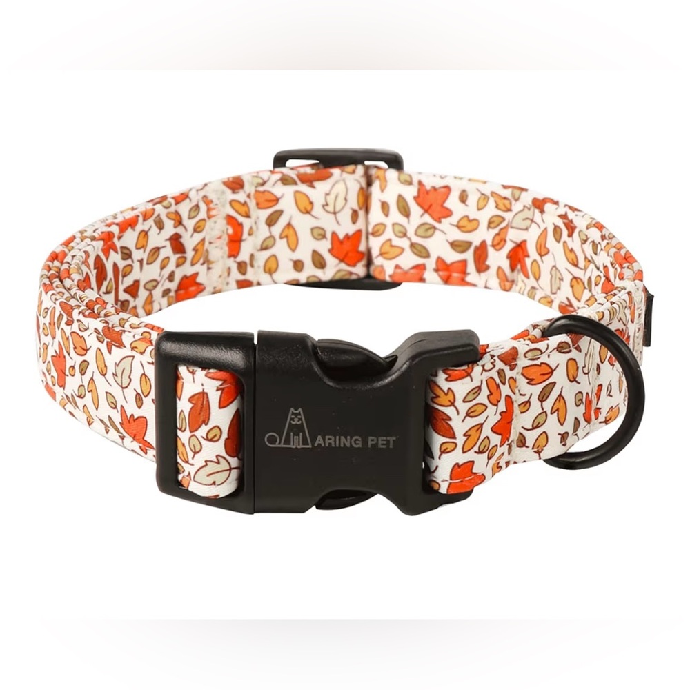 Caring Pet Autumn Leaf Dog Collar